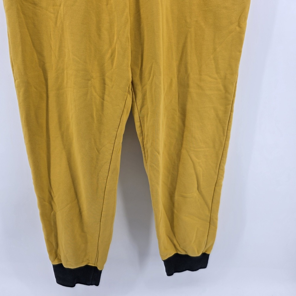 Nike Air Jordan Jumpman Jogger Pants Mens Large Yellow Drawstring Pockets - Picture 5 of 13